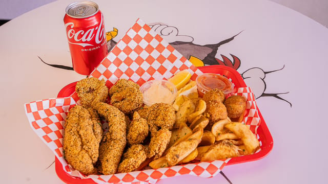 Fish & Shrimp Combo.