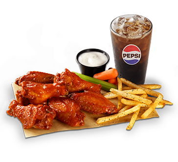 6 Piece Party Wing Combo